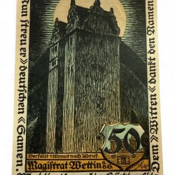 Germany Pfennig Notgeld Emergency Banknote Issues Over a Century Old Unc Unique and Rare