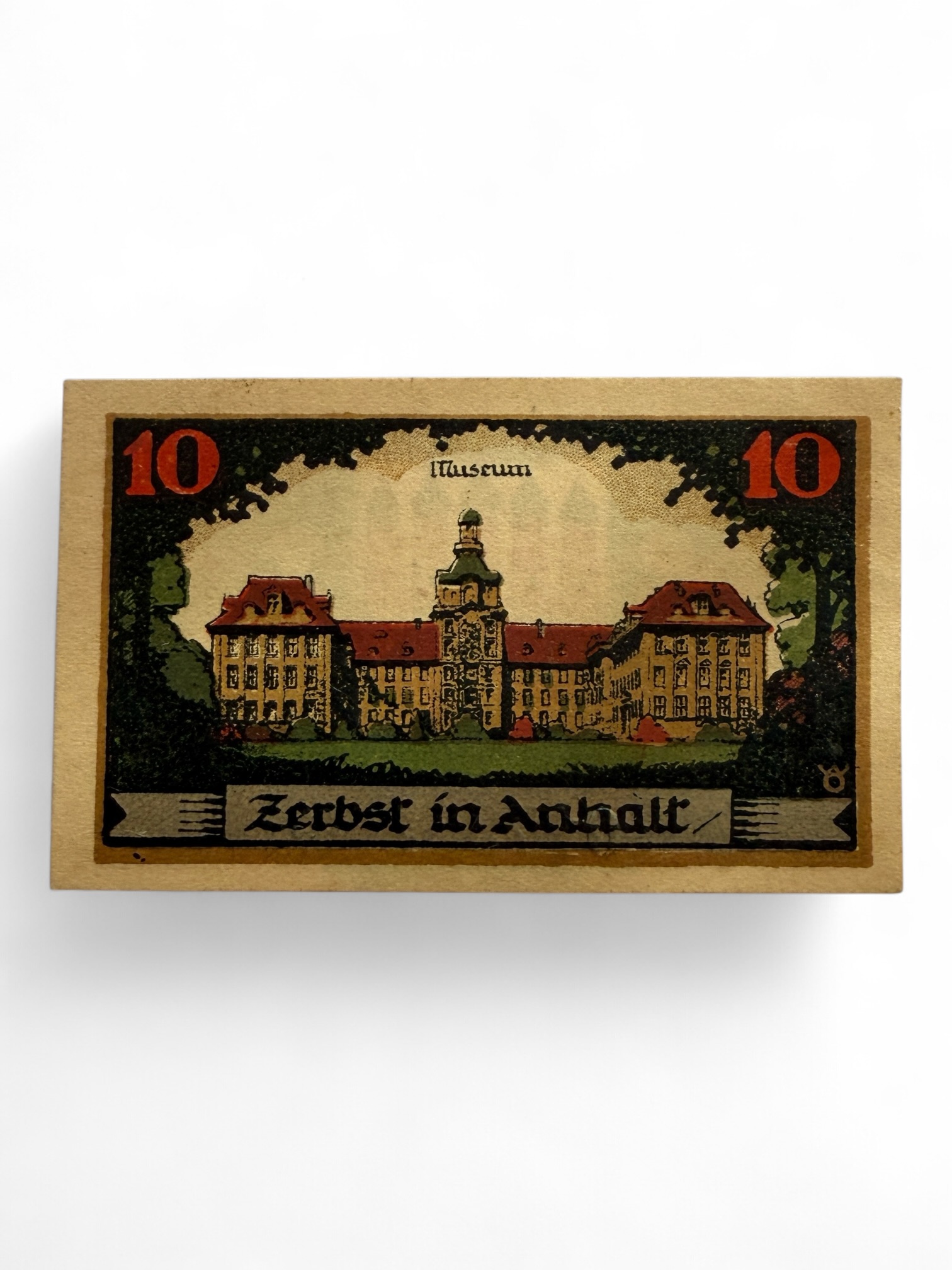 Germany Pfennig Notgeld Emergency Banknote Issues Over a Century Old Unc Unique and Rare