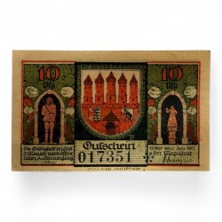 Germany Pfennig Notgeld Emergency Banknote Issues Over a Century Old Unc Unique and Rare