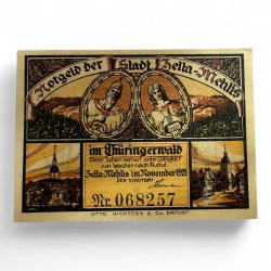Germany Pfennig Notgeld Emergency Banknote Issues Over a Century Old Unc Unique and Rare
