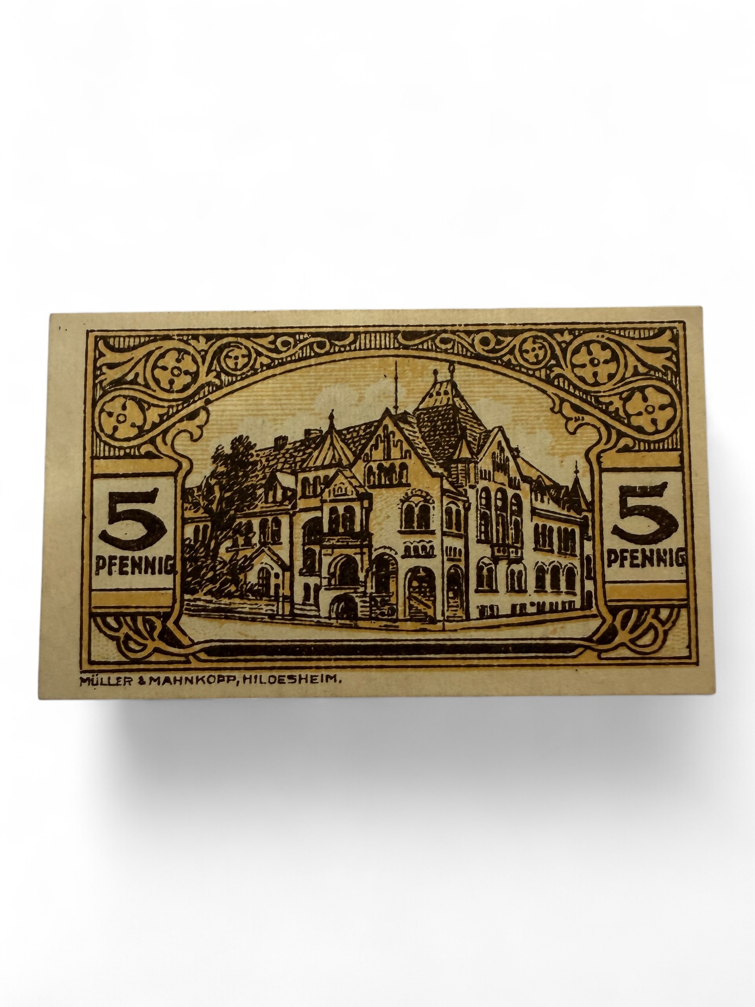 Germany Pfennig Notgeld Emergency Banknote Issues Over a Century Old UNC Unique and Rare