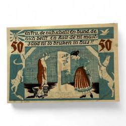Germany Pfennig Notgeld Emergency Banknote Issues Over a Century Old UNC Unique and Rare