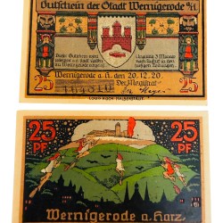 Germany Remda Pfennig Notgeld Emergency Banknote Issues UNC Unique and Rare