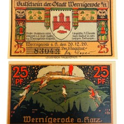 Germany Remda Pfennig Notgeld Emergency Banknote Issues UNC Unique and Rare