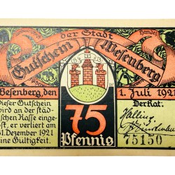 Germany Remda Pfennig Notgeld Emergency Banknote Issues UNC Unique and Rare