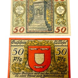 Germany Remda Pfennig Notgeld Emergency Banknote Issues UNC Unique and Rare