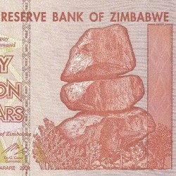 50 Billion Dollars Zimbabwe High Denomination Rare Note