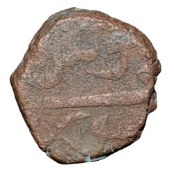 Copper Paisa of Bombay Presidency INO Shah Alam II (AD 1759-1806) of Jambusar Mint Unlisted Ext. Rare