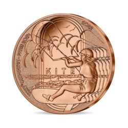 Rare Rare Rare Offical 1/4 Euro KITE Olympic Games Paris 2024 Proof Coin