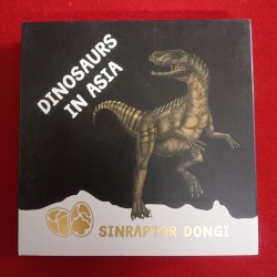 Dinosaurs In Asia Elizabeth 20 Cents Samoa Sinraptor Dongi Proof Coin 2023 Year