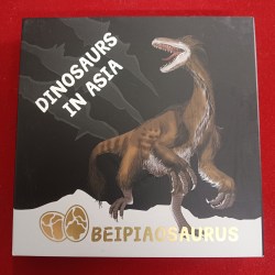 Dinosaurs In Asia Beipiaosaurus Elizabeth 20 Cents Samoa Proof Coin 2022 Year