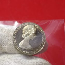 Elizabeth The Second Islands 10 Cents 1974 Proof Coin