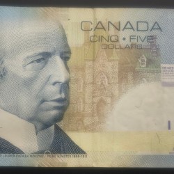 Canada 5 Dollar Rare Note #B2