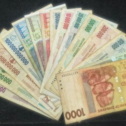 15 Different Zimbabwe Rare (15 Note Set) #!12