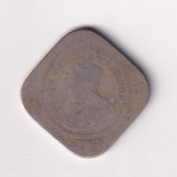 British- India 2 Annas 1918 George V Rare Coin #K-64