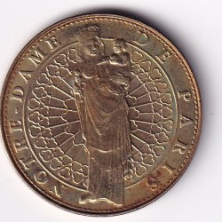 France Token - Arthus Bertrand Cathédrale Notre-Dame de Paris Rare Weight (15 g) approx..#K-80