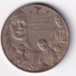 United States Medal - Developing Future Leaders For Market And distribution 25 Years 1971 Rare #K-86