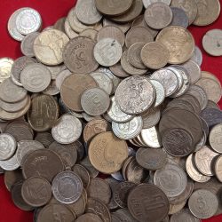 Five or Ten Turkey Or Israel Country Coins 100 Pcs Given