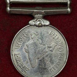 India Operation Parakram 2001 Medal Commemorative Medal #K-5