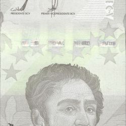 200,000 Bolivares of Venezuela Country (AD 2020) with "Mausoleum of the Liberator" Simón Bolívar and the National Pantheon in Caracas