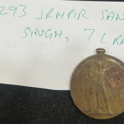 The Great War For Civilisation 1914 - 1919 Rare Named Medal#S-76