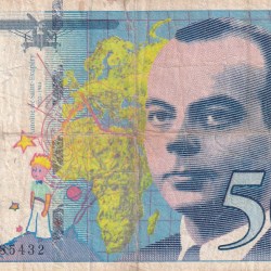 France 50 Francs - Saint-Exupéry Rare Note #B2