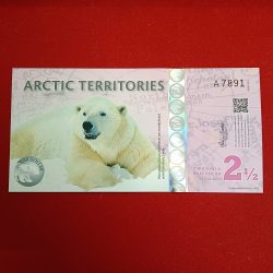 2½ Two And a Half Polar Dollars Arctic Territories Commarative Issue Numismatic Global