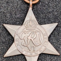 Burma Star (WWII) Rare MEDAL#e-412