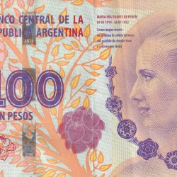 Argentina 100 Pesos Lowest price Rare Note #B2