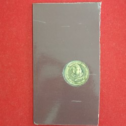 Five Rs Rare Proof Coin Perarignar Anna Centenary 1909-1969 Kolkata Texal Mint India