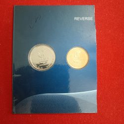 Rare Proof Coin Set Coins Two or Five Rupees XIX Comman wealth Games 2010 Delhi Kolkata Texal Mint