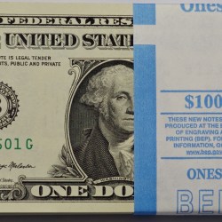 Extremely Rare One Dollar Serial Full Bundle Gem Bunc Condition United States Of America