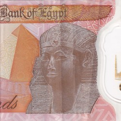 Egypt 10 Pounds Polymer﻿ lowest price Rare Note #B2