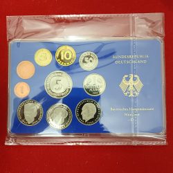 Extremely Rare 1983 Year Federal Republic of Germany official Proof Coin Set Munchen Mint Deutschland
