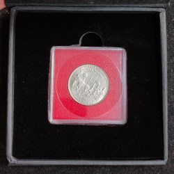 Thailand 1 Baht - Rama IX FAO 1972 Commemorative Coin With Beautiful Box
