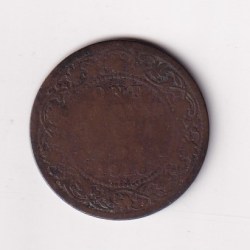 India - British ¼ Anna 1916 - George V Rare Coin #C-103