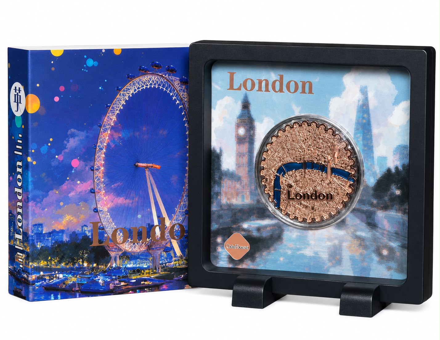 2025 Samoa – Landscape of London 20 Sene Rare Beautiful Colored Proof Coin Set