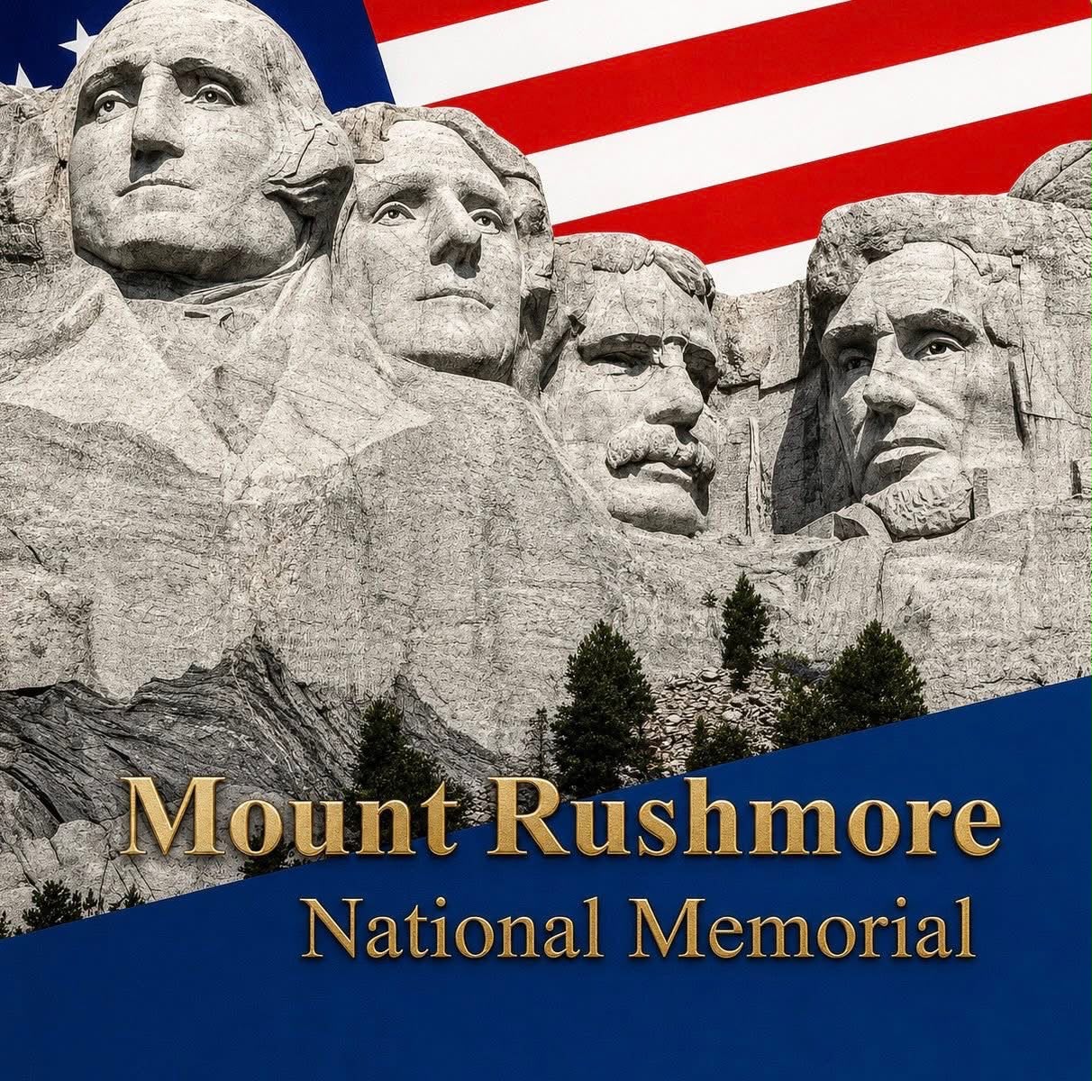 2026 Samao - Mount Rushmore National Memorial 20 Sene Charles III, Rare Beautiful UNC Coin Set