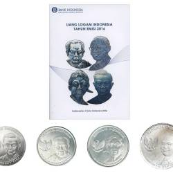Indonesian Coins Emission Commemorative Coins 2016 Rare (4 Coin) Set