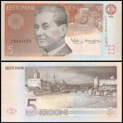 Estonia 5 Krooni Banknote 1994 P76 UNC Unique and Rare