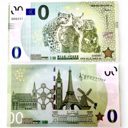 Europe 0 Euro Wild Park Luneburger Heide Issue Limited and Collectibles Gem UNC Unique and Rare