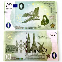 Europe 0 Euro Aviodrome Issue Limited and Collectibles Gem UNC Unique and Rare