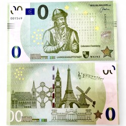 Europe 0 Euro Landeshauptstadt Issue Limited and Collectibles Gem UNC Unique and Rare