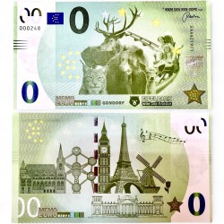 Europe 0 Euro Landeshauptstadt Issue Limited and Collectibles Gem UNC Unique and Rare