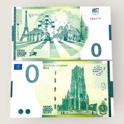 Europe 0 Euro Saint Baafs Kathedraal Issue Limited and Collectibles Gem UNC Unique and Rare