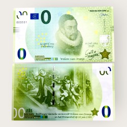 Europe 0 Euro Williem Van Oranje Issue Limited and Collectibles Gem UNC Unique and Rare