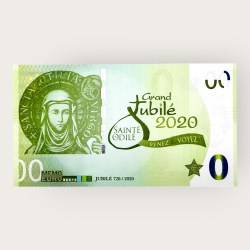Europe 0 Euro Monte Sainte Odile Issue Limited and Collectibles Gem UNC Unique and Rare