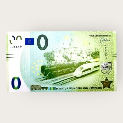 Europe 0 Euro Wunderland Hamburg Issue Limited and Collectibles Gem UNC Unique and Rare