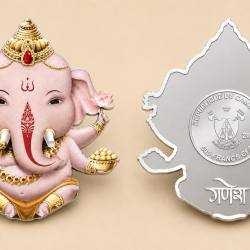 Cameroon 500 Francs 2023 CFA Ganesha (Silver (.999) Weight 10 g) Rare Beautiful Coin Set
