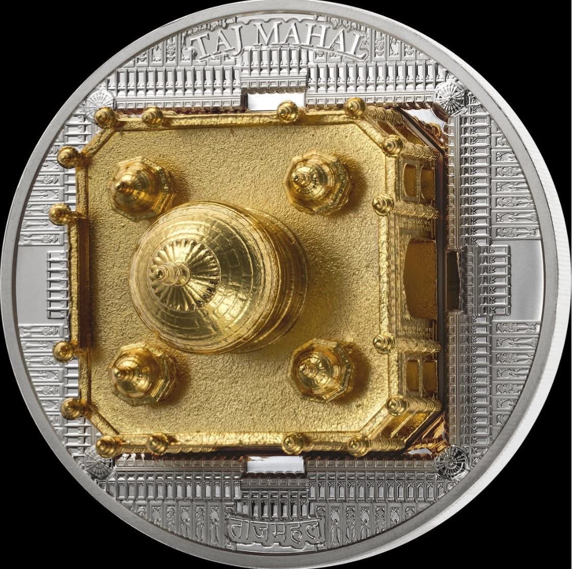 2026 Samoa – 5 Dollars | 93.3 g (3 Oz) | 50 mm | .999 Fine Silver | Proof High Relief | Gold-Plated 3D Sculpture | Box & COA | Limited Mintage: 999